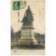 carte postale ancienne 91 CORBEIL ESSONNES. Statue aux Enfants morts pour la Patrie 1908 animation