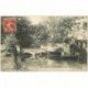 carte postale ancienne 91 CROSNES. Le Pont 1908