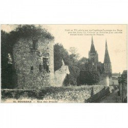 carte postale ancienne 91 DOURDAN. Le Château 1935 bords dentelés
