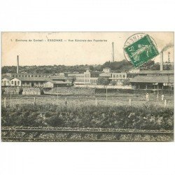 carte postale ancienne 91 ESSONNES. Les Papeteries