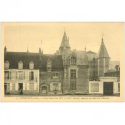 carte postale ancienne 91 ETAMPES. Hôtel Saint Yon Gabrielle Estrées