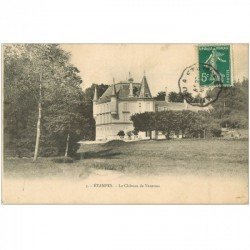 carte postale ancienne 91 ETAMPES. Le Château de Vauroux 1910
