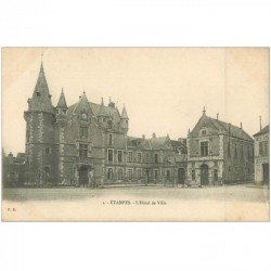 carte postale ancienne 91 ETAMPES. L'Hôtel de Ville n°1