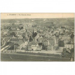 carte postale ancienne 91 ETAMPES. Vue sur les toits