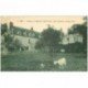 carte postale ancienne 91 GIF SUR YVETTE. Ecole féminine d'Agriculture au Château de Belleville avec Chèvre et Chien