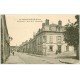 carte postale ancienne 02 LA FERTE-MILON. La Poste Rue de la Chaussée 1923