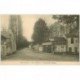 carte postale ancienne 91 GIF SUR YVETTE. Restaurant Bellouis rue de l'Yvette vers 1900 près du Haras du Moulin