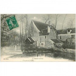 carte postale ancienne 91 JARCY. Le Moulin 1911