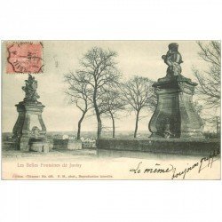 carte postale ancienne 91 JUVISY SUR ORGE. Les Belles Fontaines 1904