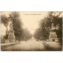 carte postale ancienne 91 JUVISY SUR ORGE. Les Belles Fontaines 1925