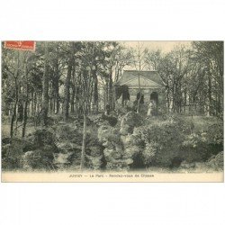 carte postale ancienne 91 JUVISY SUR ORGE. Parc Rendez vous de Chasse 1909