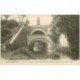 carte postale ancienne 91 JUVISY SUR ORGE. Pont des Belles Fontaines Cours de France et cycliste