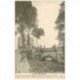 carte postale ancienne 91 JUVISY SUR ORGE. Pont du Mort Rû et Café Vins