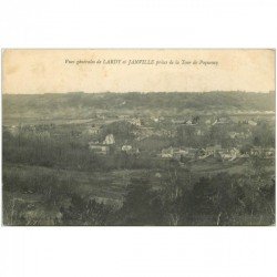 carte postale ancienne 91 LARDY et JANVILLE 1914