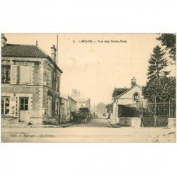 91 LIMOURS. Attelage rue des Petits Prés avec Epicerie