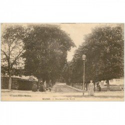 carte postale ancienne 91 MAISSE. Boulevard du Nord