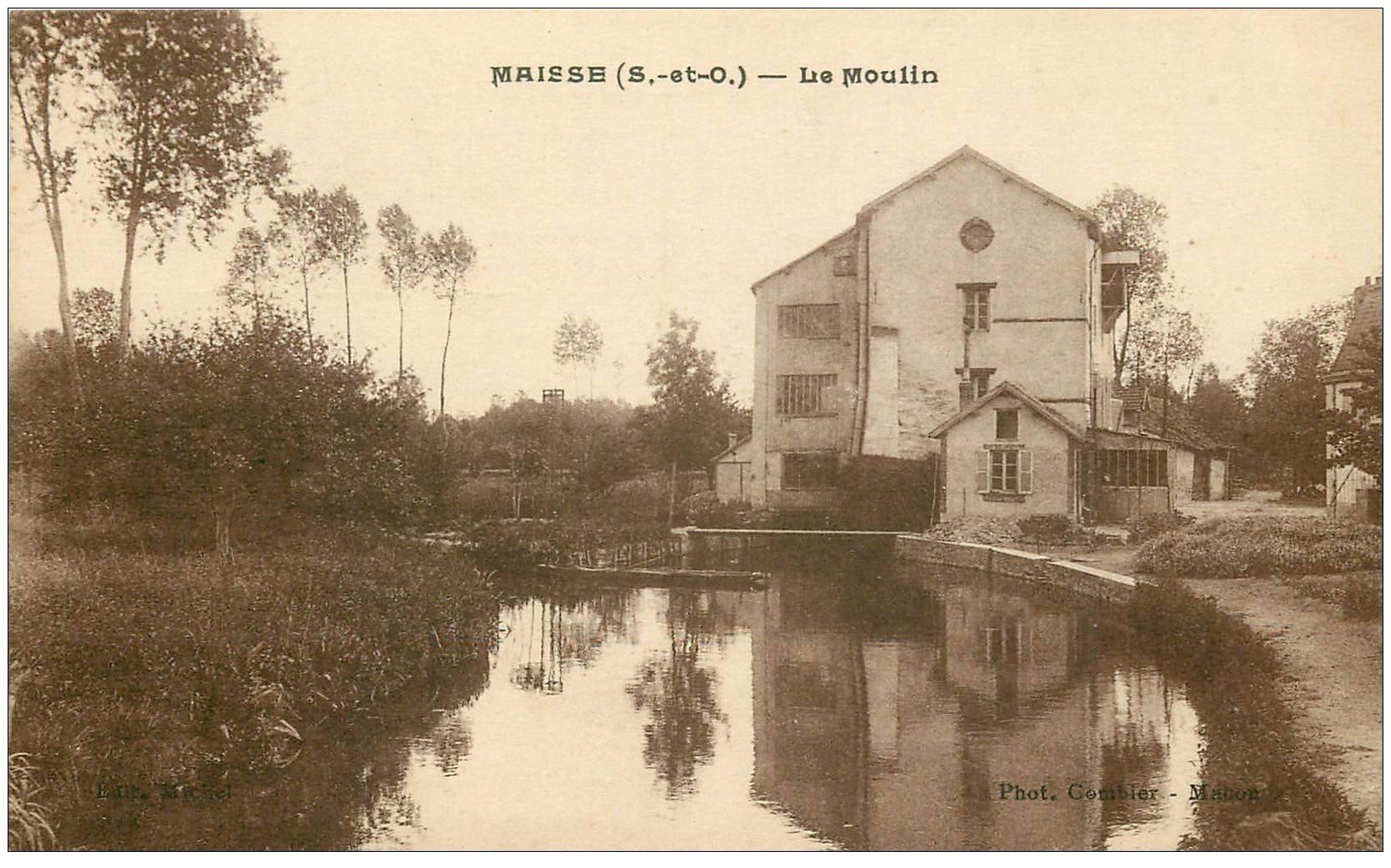 carte postale ancienne 91 MAISSE. Le Moulin