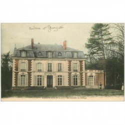 carte postale ancienne 91 MARCOUSSIS. Château du Déluge 1908