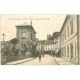 carte postale ancienne 02 LA FERTE-MILON. Mairie et Place du Marché au Blé 1917