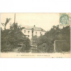carte postale ancienne 91 MEREVILLE. Moulin de Boigny 1906