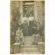 91 MONTGERON. Rare Photo Carte Postale d'une Famille sur le Perron Westelinel vers 1911