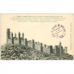 carte postale ancienne 91 MONTLHERY. Le Château sous ses Sires et Seigneurs