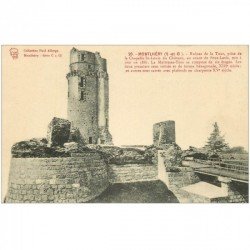 carte postale ancienne 91 MONTLHERY. Ruines de la Tour