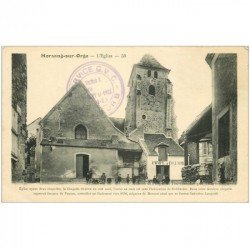 carte postale ancienne 91 MORSANG SUR ORGE. Eglise 1916