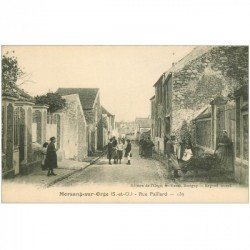 carte postale ancienne 91 MORSANG SUR ORGE. Rue Paillard