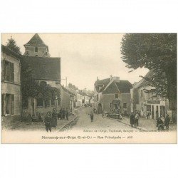 91 MORSANG SUR ORGE. Rue Principale Coiffeur Leporcher