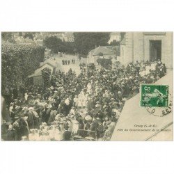 91 ORSAY. Fête du Couronnement de la Rosière 1913