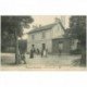 carte postale ancienne 91 PERRAY VAUCLUSE. Place de la Gare belle animation