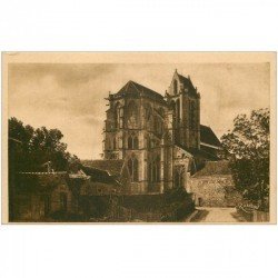carte postale ancienne 91 SAINT SULPICE DE FAVIERES. Eglise Abside