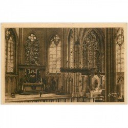 carte postale ancienne 91 SAINT SULPICE DE FAVIERES. Eglise le Choeur