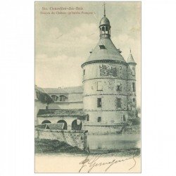 carte postale ancienne 91 SAINTE GENEVIEVE DES BOIS. Donjon du Château François Ier 1903