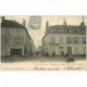 carte postale ancienne 91 SAVIGNY-SUR-ORGE. Boucherie Place Davoust et Grande Rue 1905