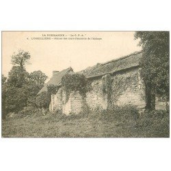 carte postale ancienne 14 L'OISEILLIERE. Ruines Abbaye 1912
