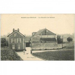 carte postale ancienne 91 SOISY SUR ECOLE. Le Moulin de Réaux