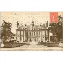 carte postale ancienne 91 YERRES. Château de la Grange du Milieu. Ecrite à M. Bluth Chef d'Orchestre 1928