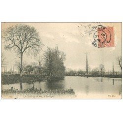 carte postale ancienne 14 LOUVIGNY. Les Bords de l'Orne 1906