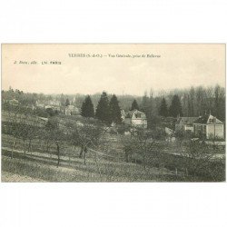 carte postale ancienne 91 YERRES. Vue prise de Bellevue