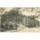 carte postale ancienne 93 AUBERVILLIERS. Enfants au Square et Salle des Fêtes 1918