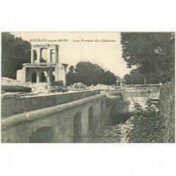 carte postale ancienne 93 AULNAY SOUS BOIS. Les Fossés du Château