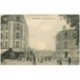 carte postale ancienne 93 BAGNOLET. Café Rue de Vincennes 1919 devenue Rue Robespierre