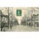 carte postale ancienne 93 BAGNOLET. La Rue de Paris Tabac Bar l'Espérance 1916. Rue qui reliait Porte de Bagnolet à la Mairie