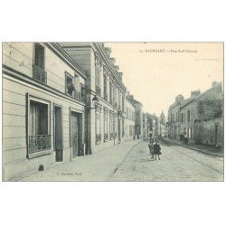 carte postale ancienne 93 BAGNOLET. Rue Sadi-Carnot prise de la Rue des Lilas 1908