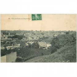 carte postale ancienne 93 BAGNOLET. Vue générale depuis les Carrières 1908