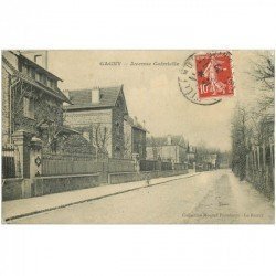carte postale ancienne 93 GAGNY. Avenue Gabrielle 1909