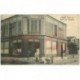 carte postale ancienne 93 GAGNY. Café des Acacias 1913. Réfraction en rouge d'une rature au verso...