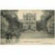 carte postale ancienne 93 GARGAN LIVRY. Cavaliers Gendarmes Militaires et Haie d'Honneur de Pompiers vers 1907